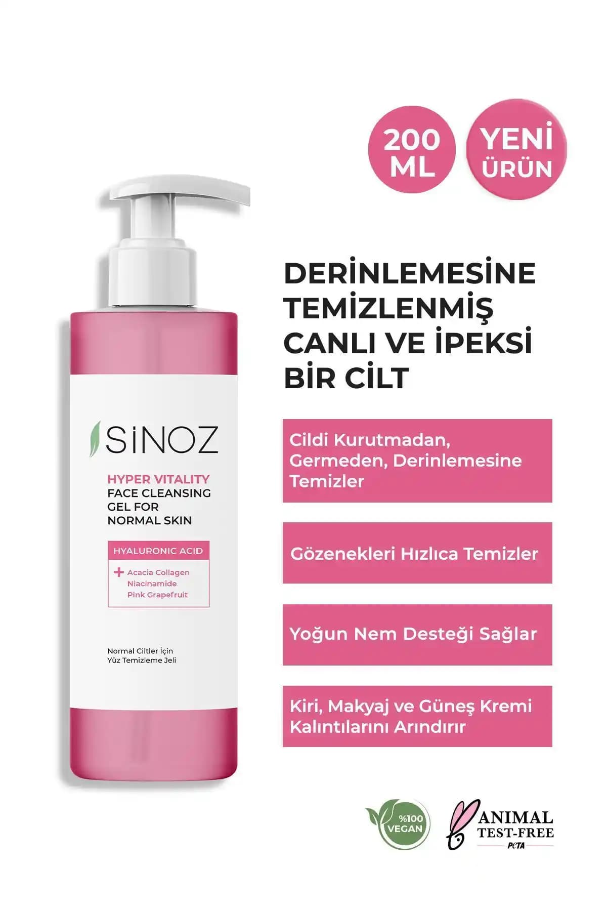 Sinoz Yüz Yıkama Jeli Çeşitleri ve Cilt Tiplerine Uygun Temizlik Çözümleri
