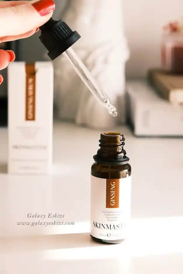 SkinMaster Ginseng Serumu ile Doğal Cilt Yenileme ve Yaşlanma Karşıtı Bakım