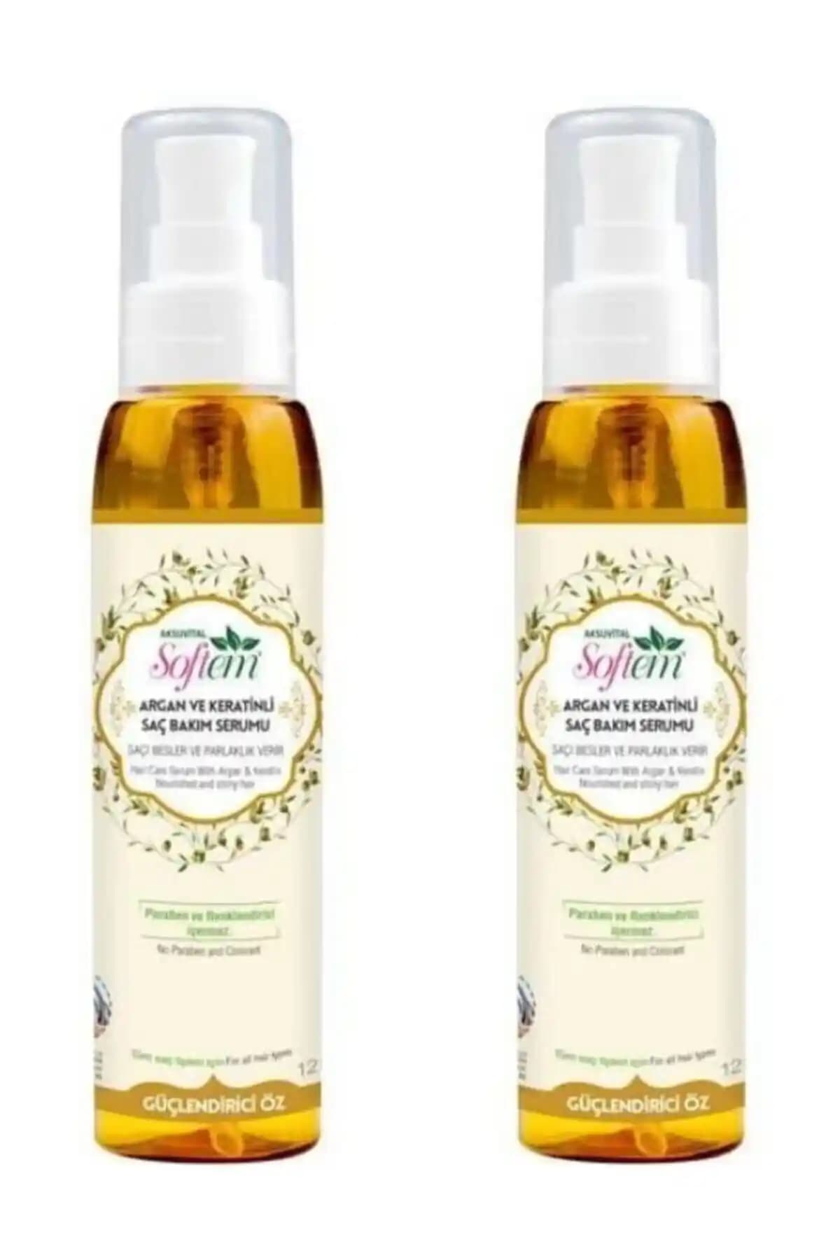 Softem Argan ve Keratinli Saç Bakım Serumu: Doğal İçeriklerle Güçlendirilmiş Saç Bakımı
