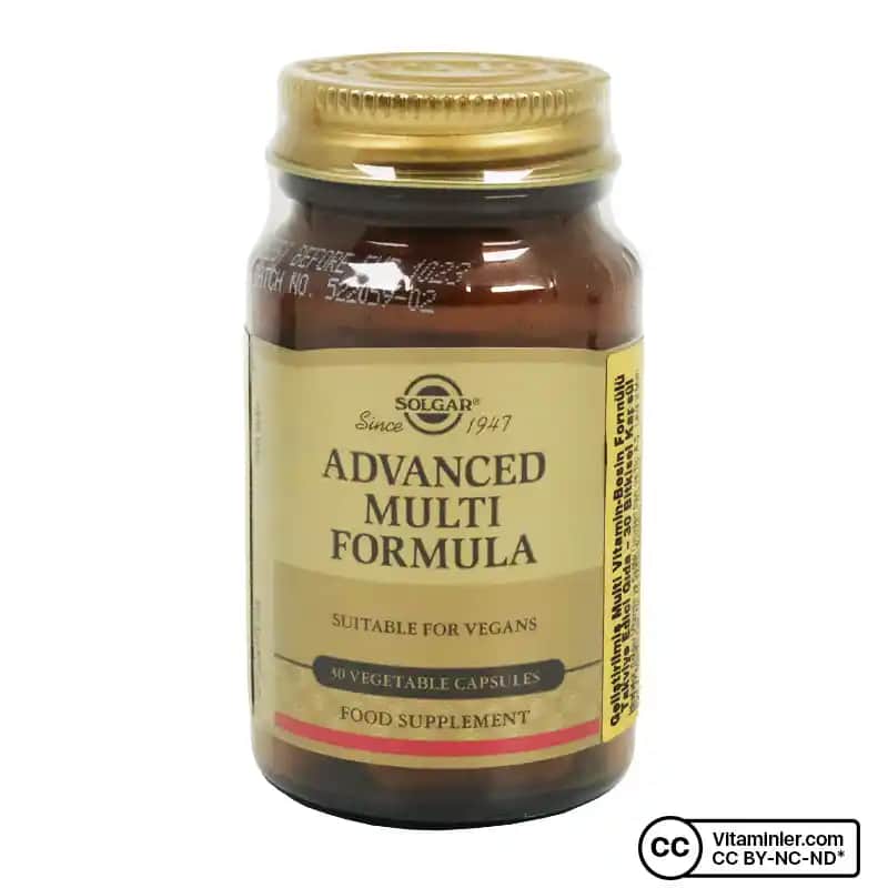 Solgar Advanced Multi Formula ile cilt, saç ve tırnak sağlığını destekleyen çok yönlü takviye