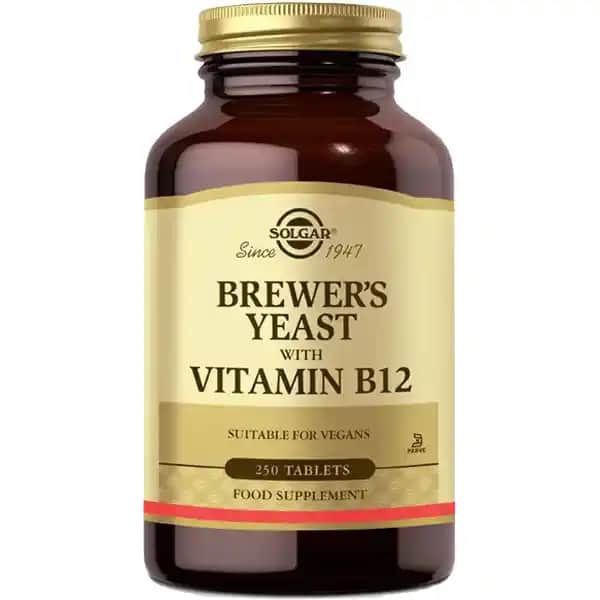 Solgar Brewer's Yeast with Vitamin B12: Kozmetik ve Sağlıkta Doğal Destek Ürünü