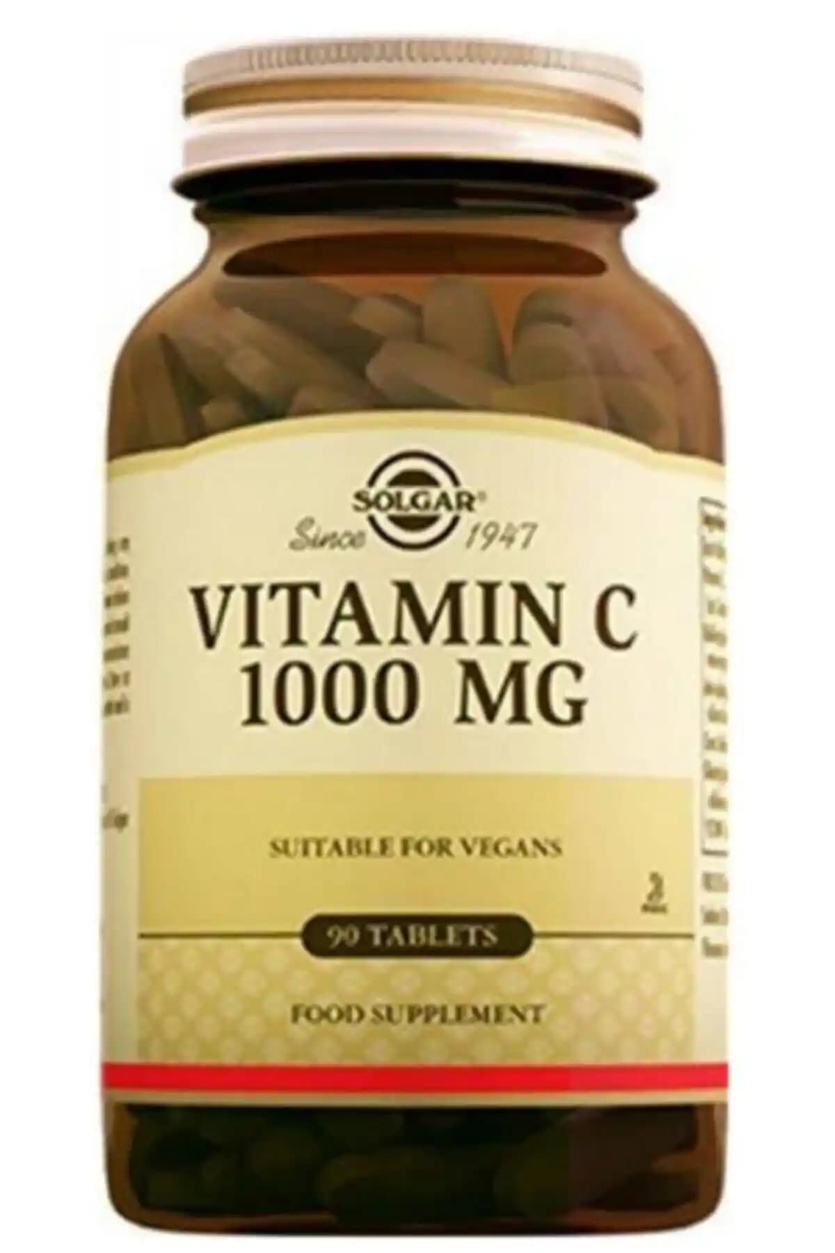 2025'te Solgar C Vitamini 1000 mg ile Bağışıklığınızı Zirveye Taşıyın