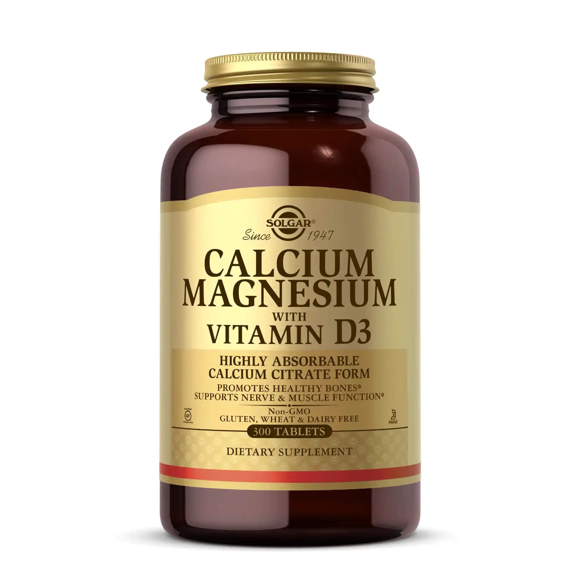 Solgar Calcium Magnesium ve D3 Takviyeleri ile Kemik ve Bağışıklık Sağlığını Destekleyin
