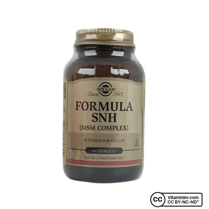 Solgar Formula SNH Nedir Güzellik ve Sağlık İçin Güçlü Bir Takviye Seçeneği