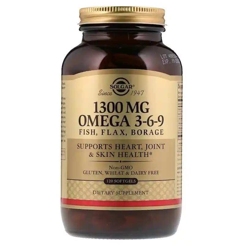 Solgar Omega 3-6-9: Cilt, Saç ve Genel Sağlık İçin Güvenilir Takviye Ürünü