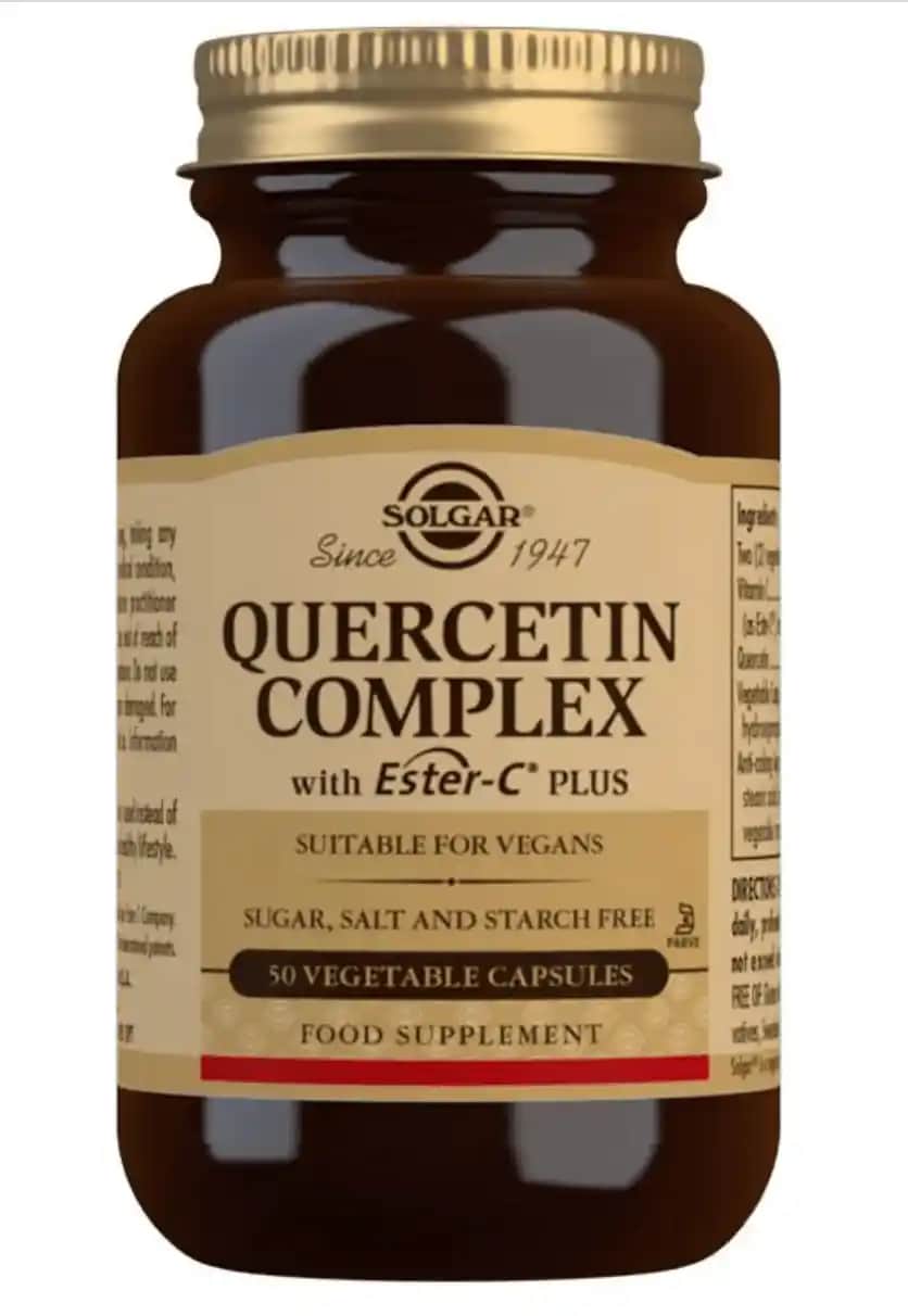 Solgar Quercetin Kompleksi Ester-C® Plus ile İç ve Dış Sağlığı Destekleyen Formül