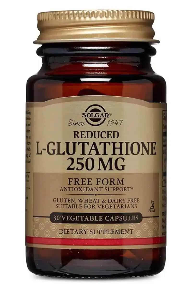 Solgar Reduced L-Glutathione 250 mg ile Cilt Sağlığını Destekleyen Güzellik Takviyesi