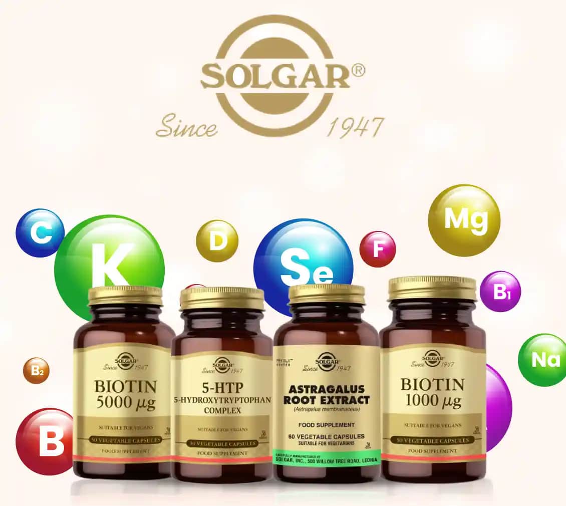 Solgar Ürünleri: Kozmetik ve Sağlıkta Güvenilir Doğal Takviye Çözümleri