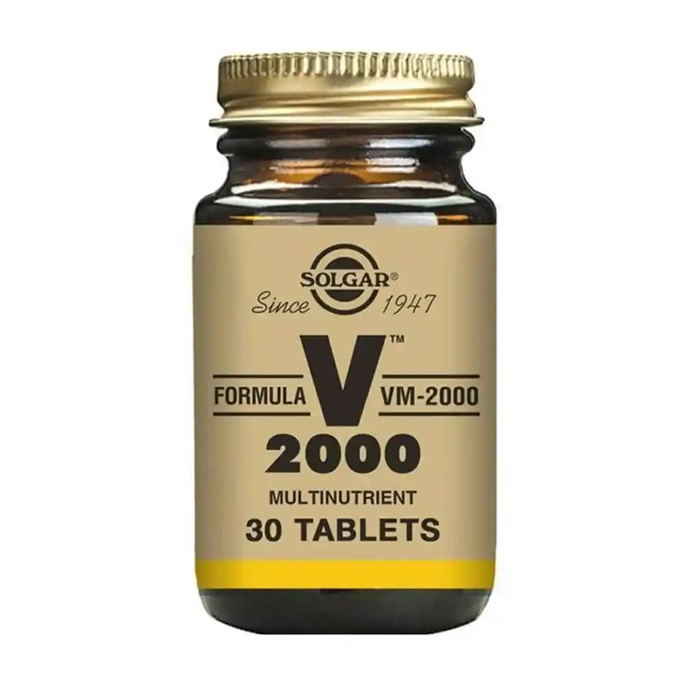 Solgar VM 2000 30 Tablet: Günlük Sağlık ve Enerji Destekleyici Multivitamin