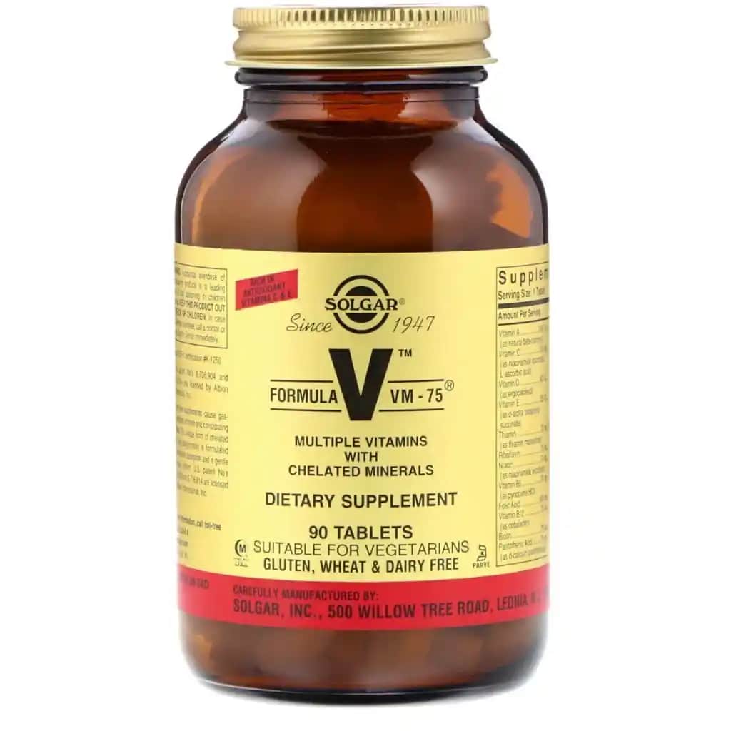 Solgar VM-75 Multivitamin ile Günlük Sağlık ve Enerji Desteği Sağlayın