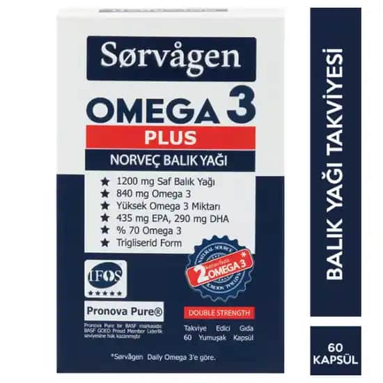Sorvagen Omega 3 Plus Norveç Balık Yağı ile Güzellik ve Sağlıkta Yeni Trend