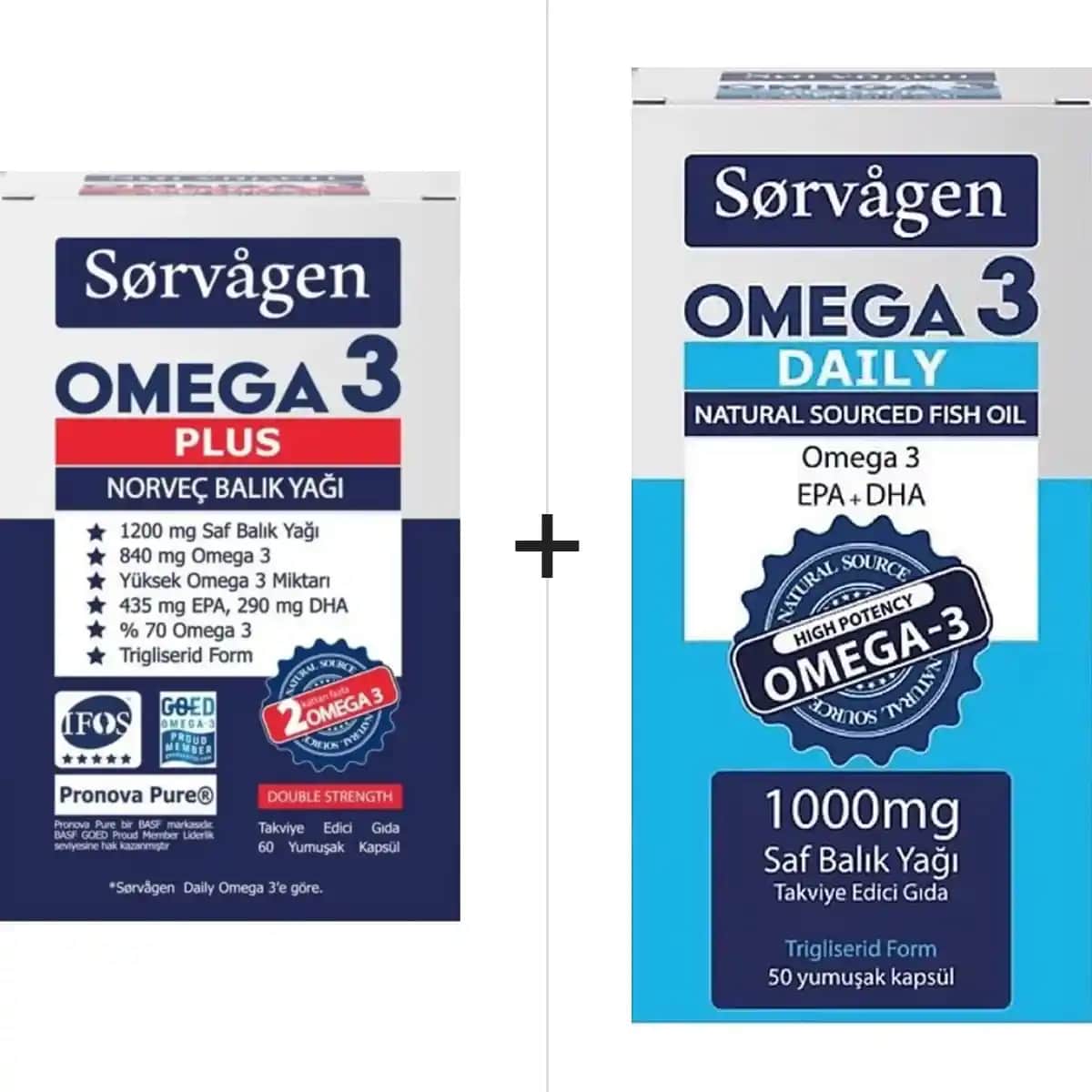 Sorvagen Omega 3 Plus: Sağlık ve Güzellik İçin Yüksek Kaliteli Balık Yağı Takviyesi