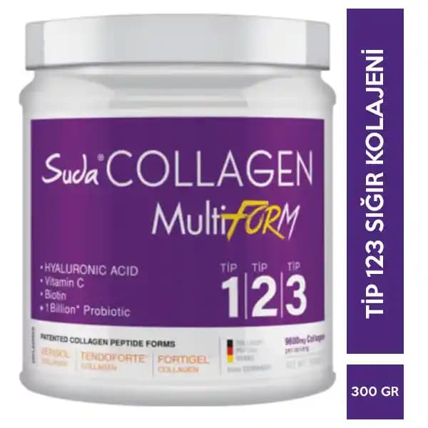 Suda Collagen Multiform 1-2-3 Nedir ve Cilt, Eklem Sağlığına Faydaları Nelerdir?