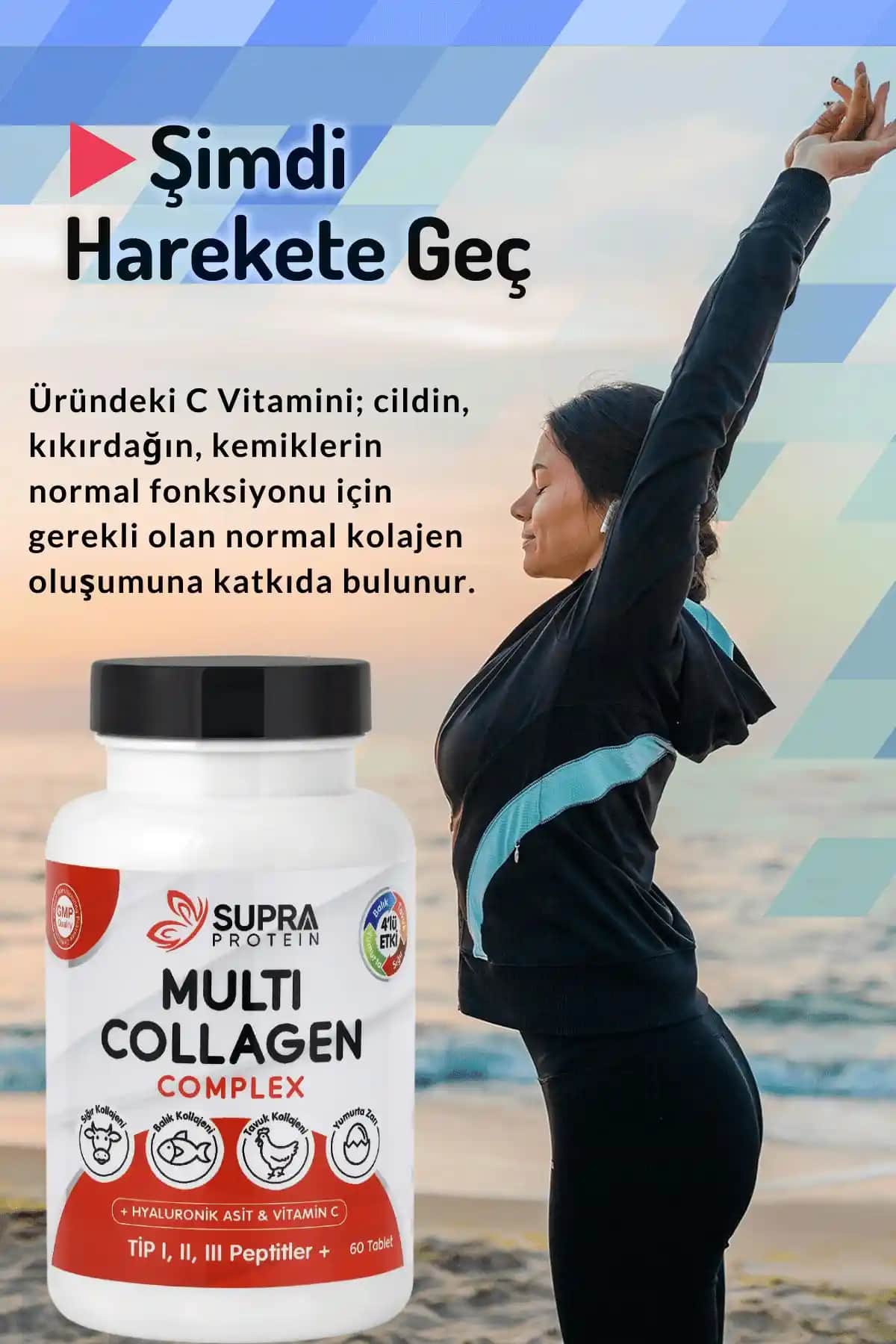 Supra Multi Collagen Nedir ve Cilt ile Eklem Sağlığı İçin Neden Tercih Edilmeli?
