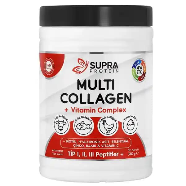 Supra Protein Multi Collagen Complex ile Güzellik ve Sağlıkta Bütünsel Destek