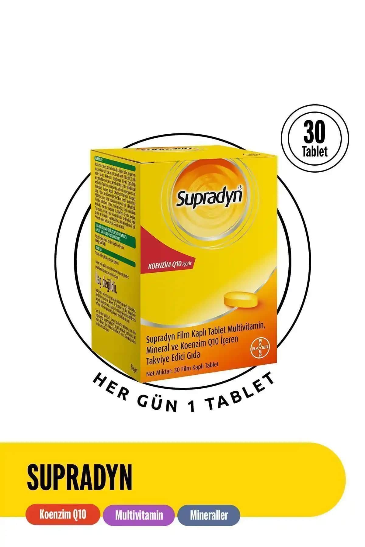 Supradyn 30 Tablet Fiyatları ve Çeşitleri: Sağlıklı Yaşam İçin En Uygun Seçenekler