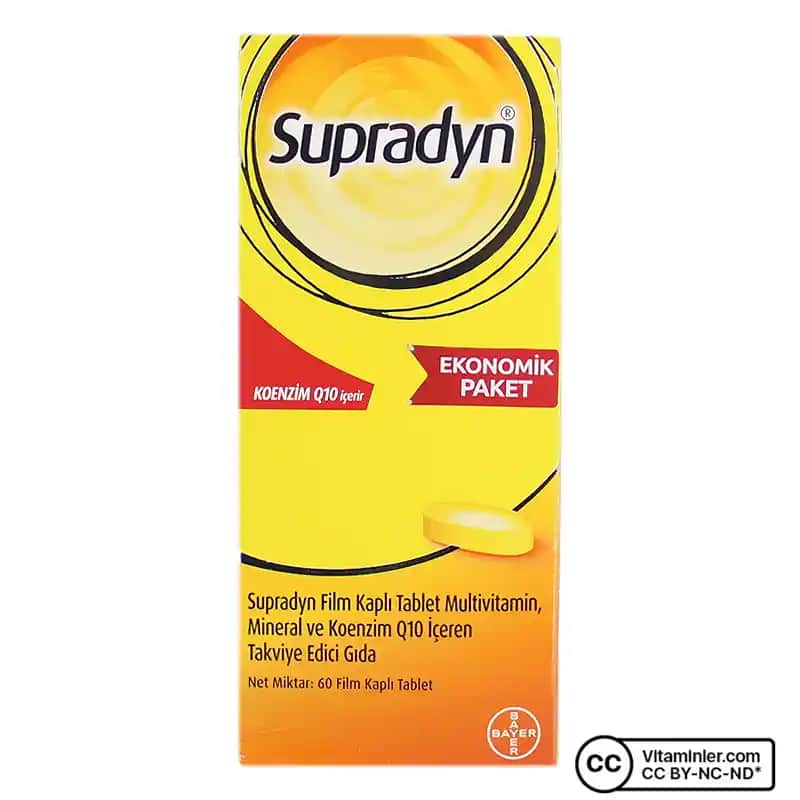 Supradyn All Day 60 Tablet ile Günlük Enerji ve Bağışıklık Destekleri
