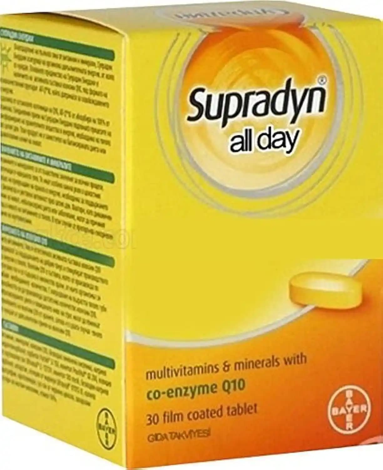 Supradyn All Day ile Günlük Enerji ve Bağışıklık Desteği Sağlayan Multivitamin