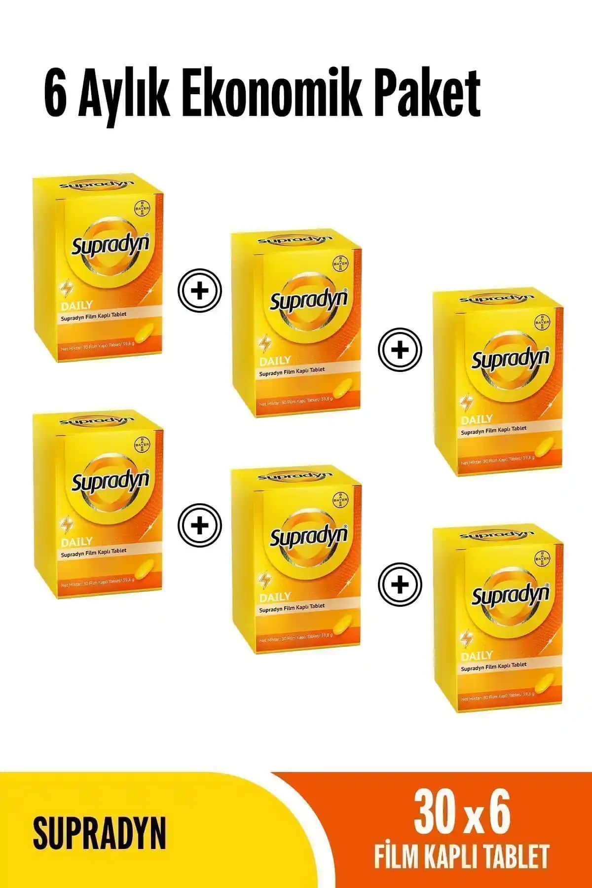 Supradyn Çeşitleri ve Fiyatlarıyla Bağışıklık ve Enerji Destekleri