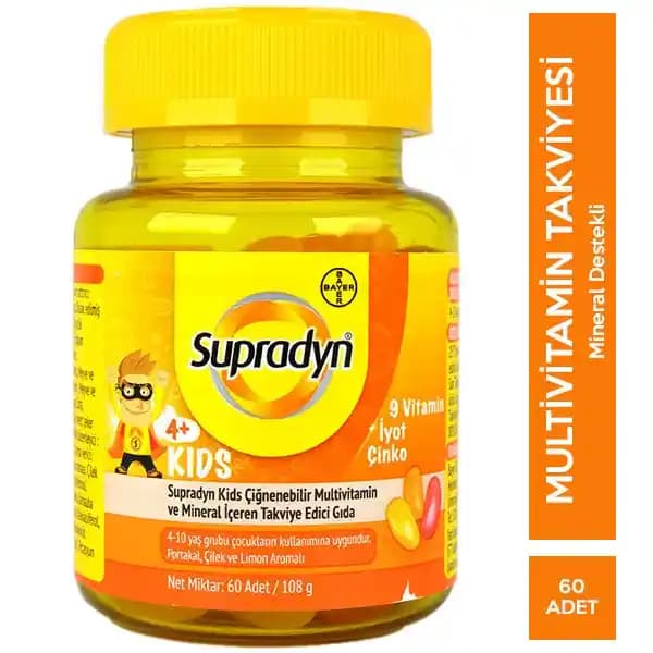 Supradyn Draje Nedir? Çocuklar ve Yetişkinler İçin Güçlendirici Vitamin Takviyesi