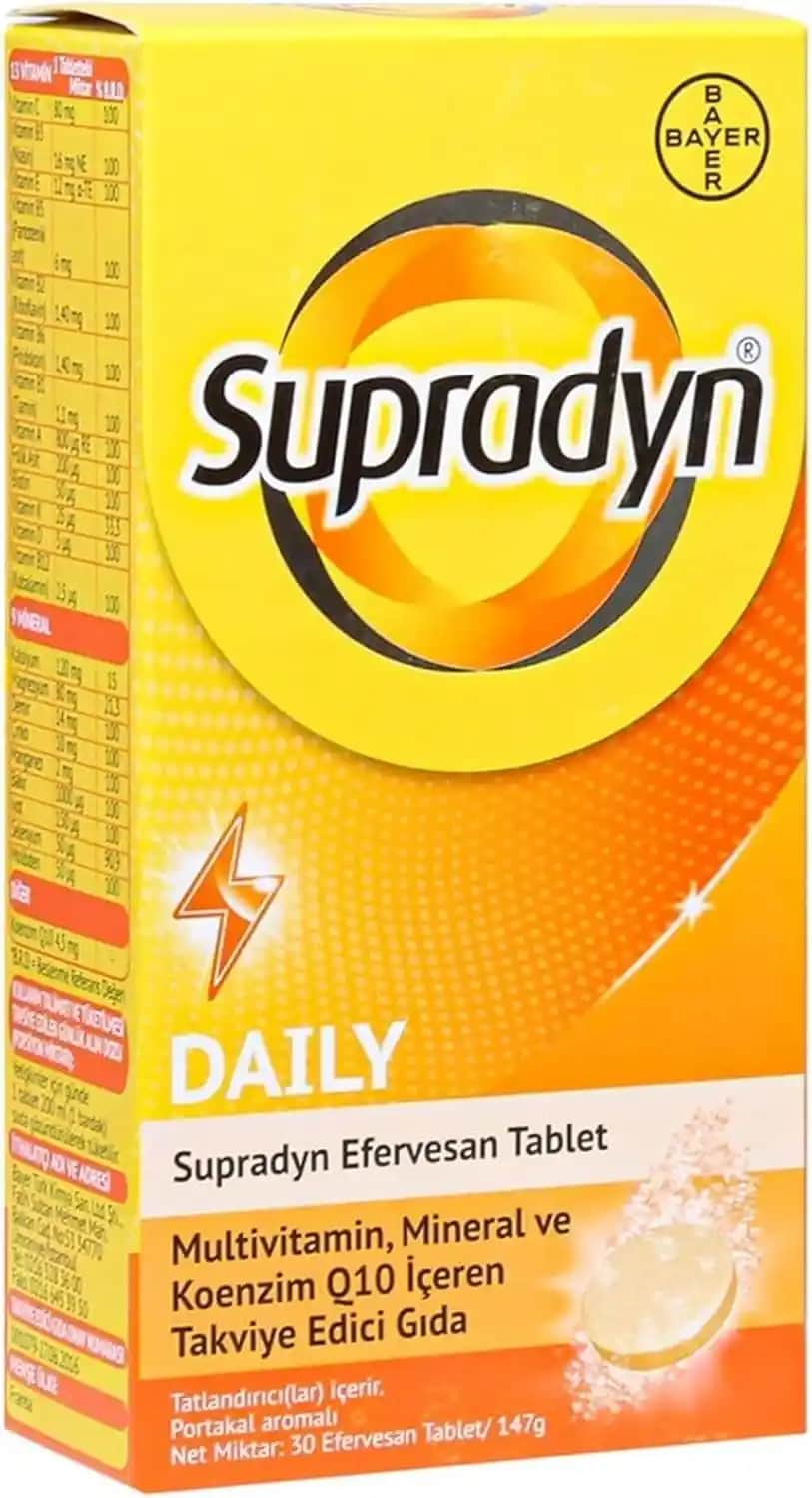 Supradyn Efervesan 30 Tablet Fiyatları ve Kozmetik Dünyasındaki Yeri