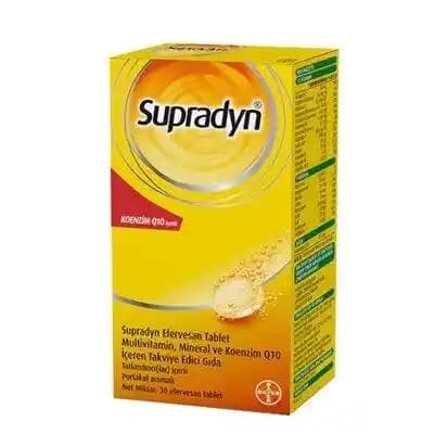 Supradyn Efervesan Tablet: Çok Yönlü Vitamin ve Mineral Takviyesi