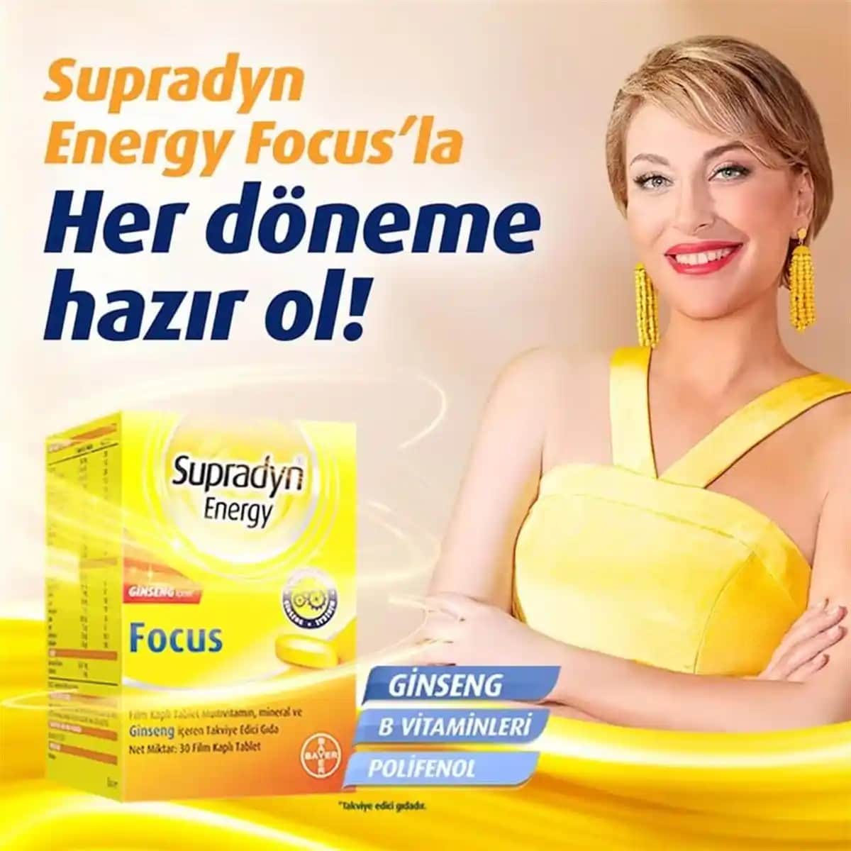 Supradyn Energy Focus: Günlük Enerji ve Zindelik İçin Güçlü Takviye Seçeneği