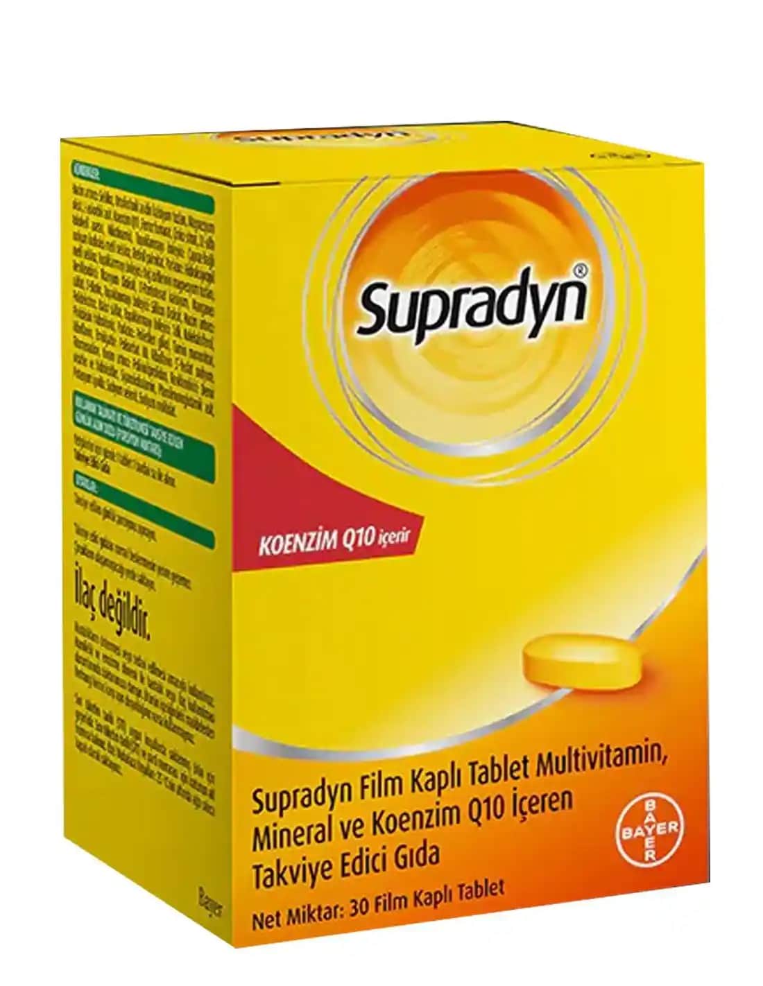 Supradyn Multivitaminin İçeriği ve Güzellik Üzerindeki Etkileri