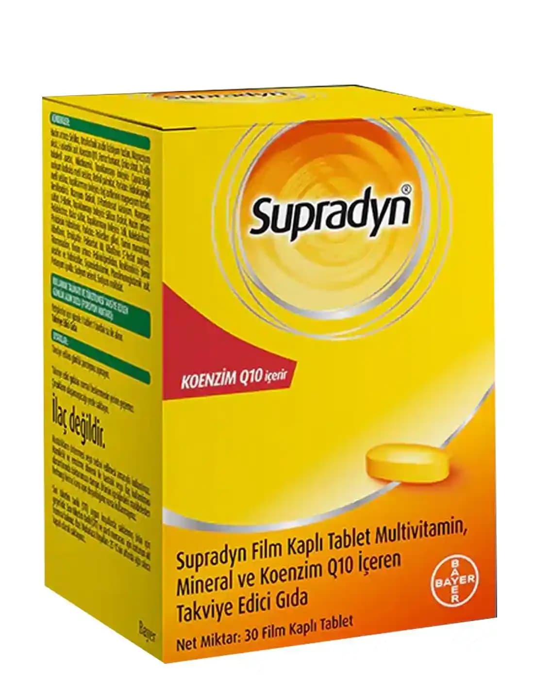 Supradyn Multivitaminin İçeriği ve Güzellik Üzerindeki Etkileri