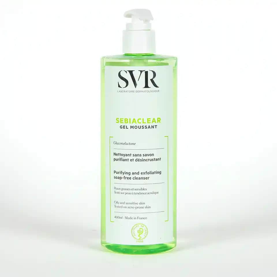 SVR Sebiaclear Gel Moussant: Yağlı ve Hassas Ciltler İçin Derinlemesine Temizlik Çözümü