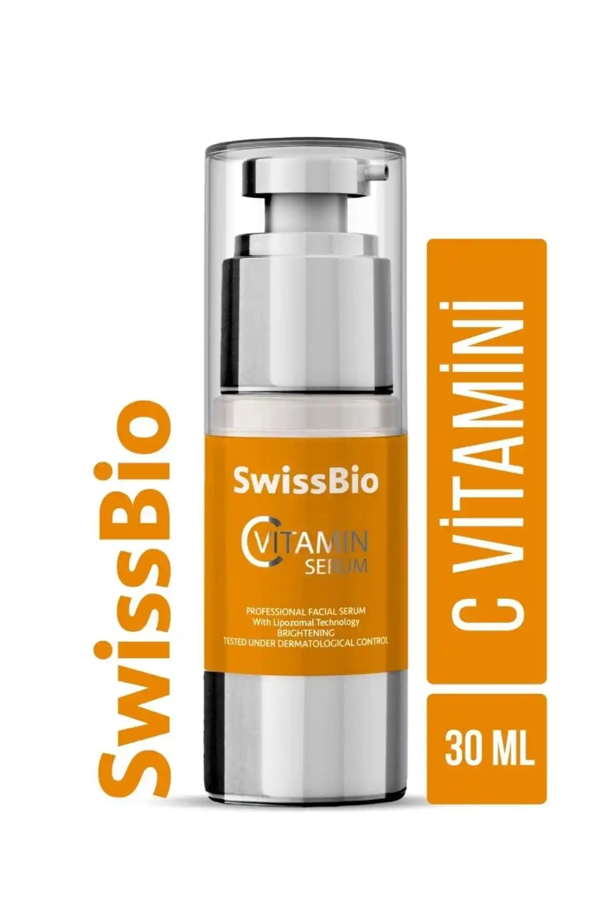 SwissBio C Vitamini Serumu: Cilt Parlaklığını Artıran Güçlü ve Etkili Formül