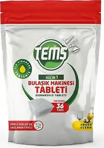 Tems Bulaşık Makinesi Tableti: Güçlü Temizlik ve Çevre Dostu Çözümler