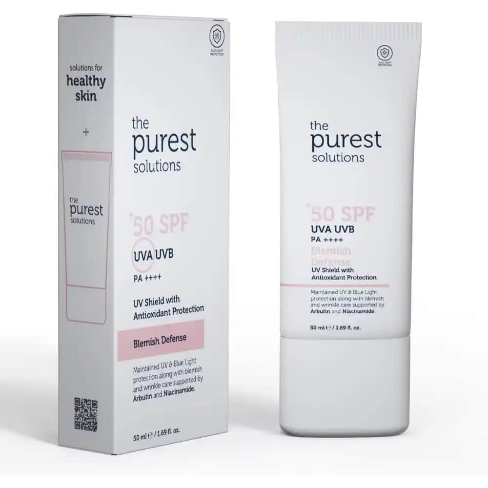 The Purest Solutions Blemish Defense: Gelişmiş Güneş Koruyucu ve Leke Giderici Ürünler