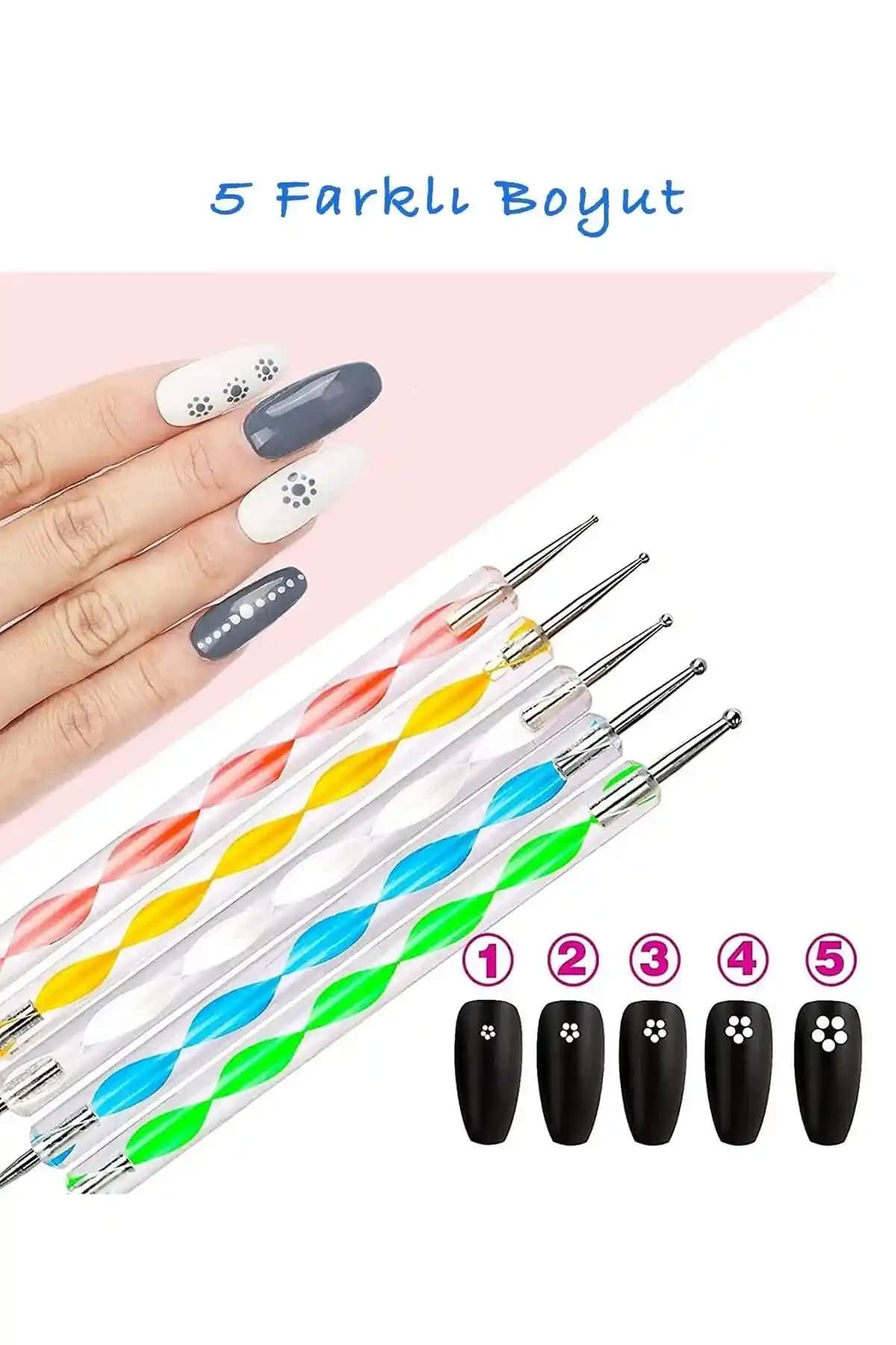 Tırnak Süsleme Kalemi ile Yaratıcı ve Güzel Tırnak Tasarımları Yapma Rehberi