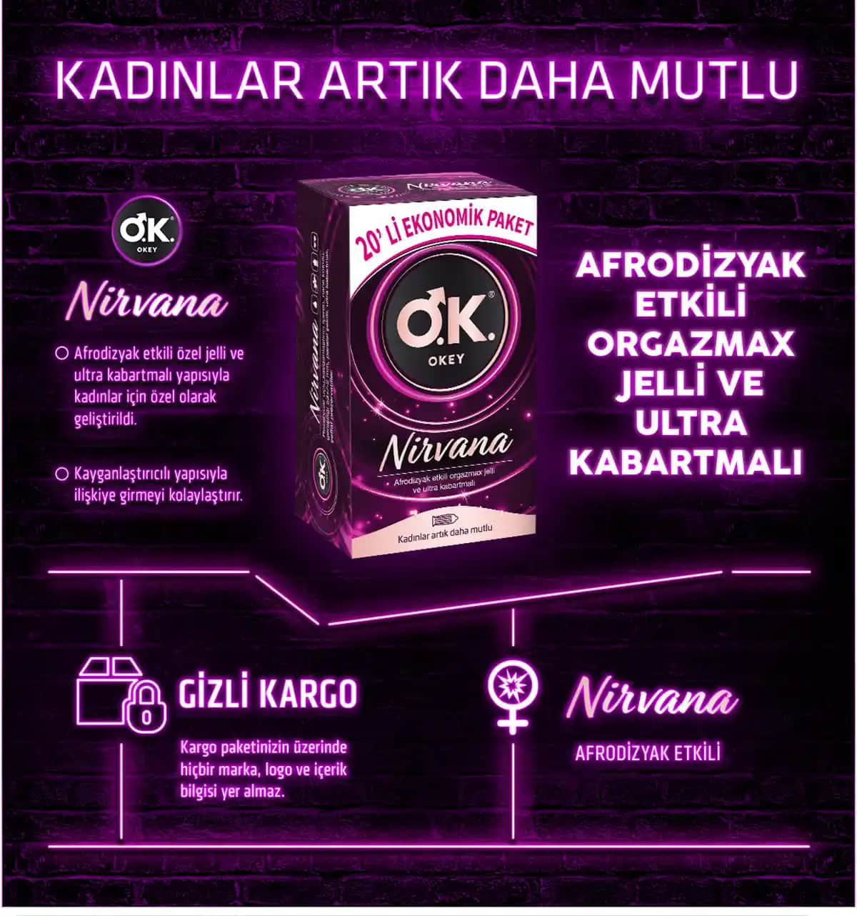 Tırtıklı Prezervatifler ve Okey Nirvana Şekli: Cinsel Deneyimi Zenginleştiren Özellikler