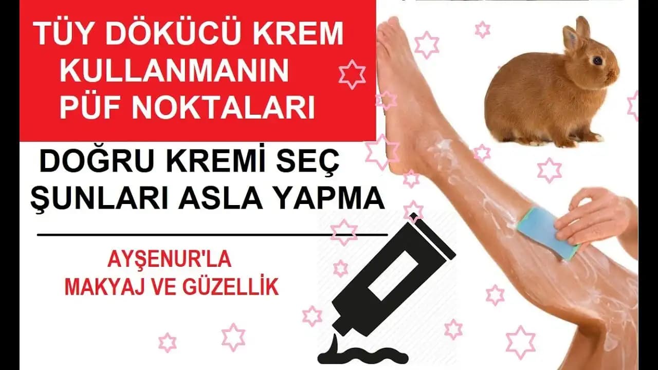 Tüy Dökücü Krem Kokusu Nasıl Geçer ve Rahatsız Edici Koku Nasıl Azaltılır