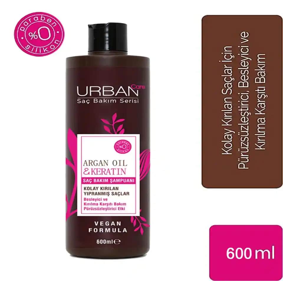 Urban Care Argan Yağı ve Keratin İçeren Şampuanlar ile Saç Bakımında Yeni Trendler