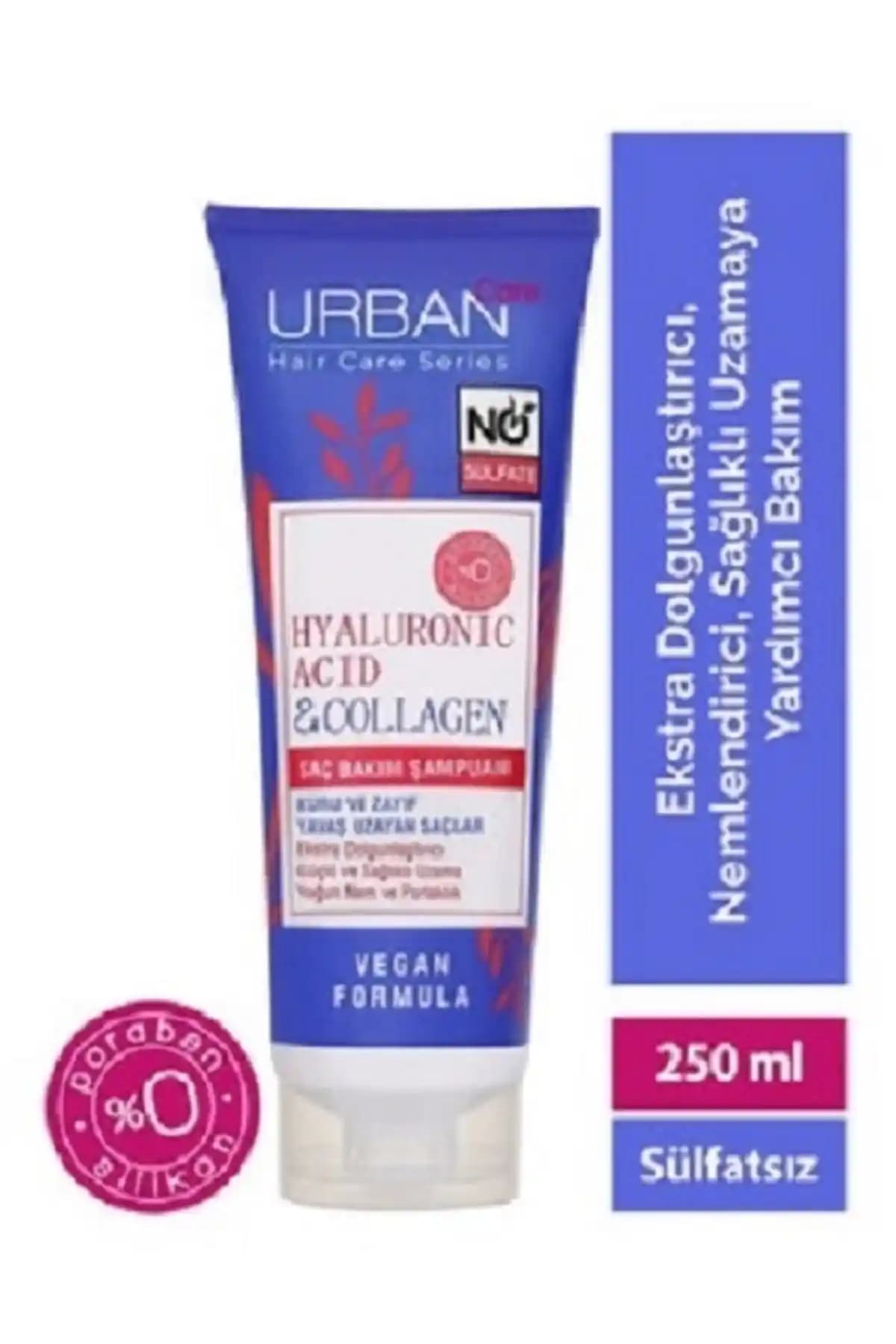 Urban Care Hyaluronic Acid & Collagen Şampuanı: Nemlendirici ve Güçlendirici Saç Bakım Ürünü