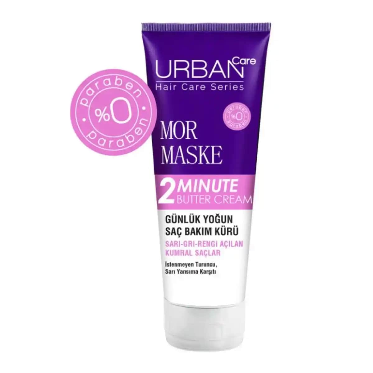 Urban Mor Maske ile Renk Koruma ve Saç Güçlendirme Çözümü