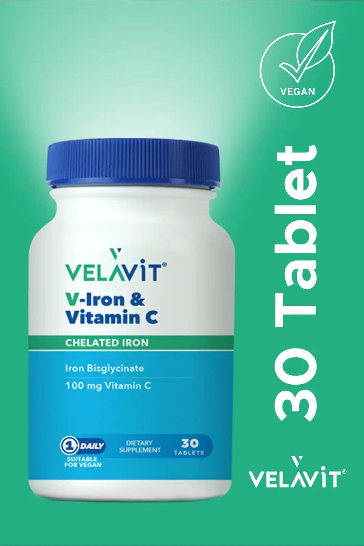 Velavit V-Iron ve Vitamin C Takviyesi ile Bağışıklık Güçlendirme ve Enerji Artışı