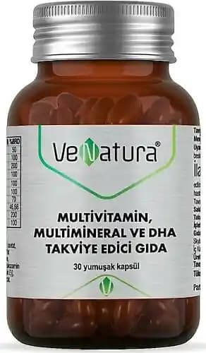 Venatura Multivitamin ile Güzellik ve Sağlığı Bir Arada Destekleyin Kendinize Güvenle Parlayın