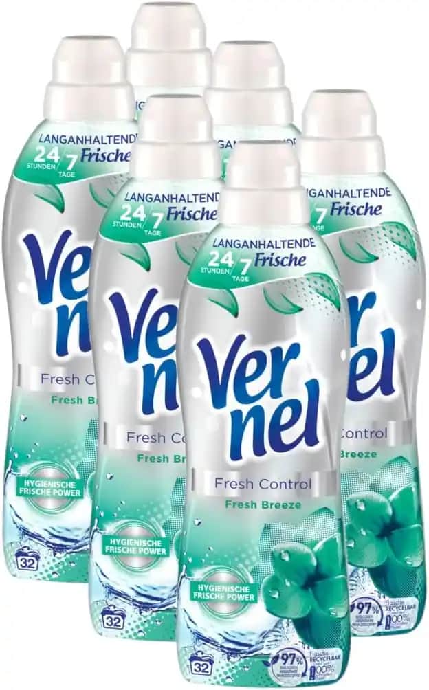 Vernel Fresh Control ile Uzun Süreli Ferahlık ve Koku Kontrolü Sağlayan Çamaşır Yıkama Ürünü