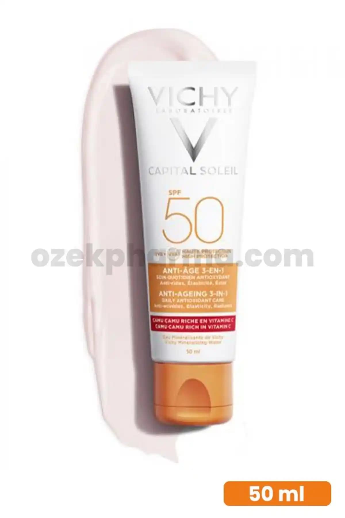 Vichy Anti-Age Güneş Kremi: Yüksek Koruma ve Yaşlanma Karşıtı Özellikler