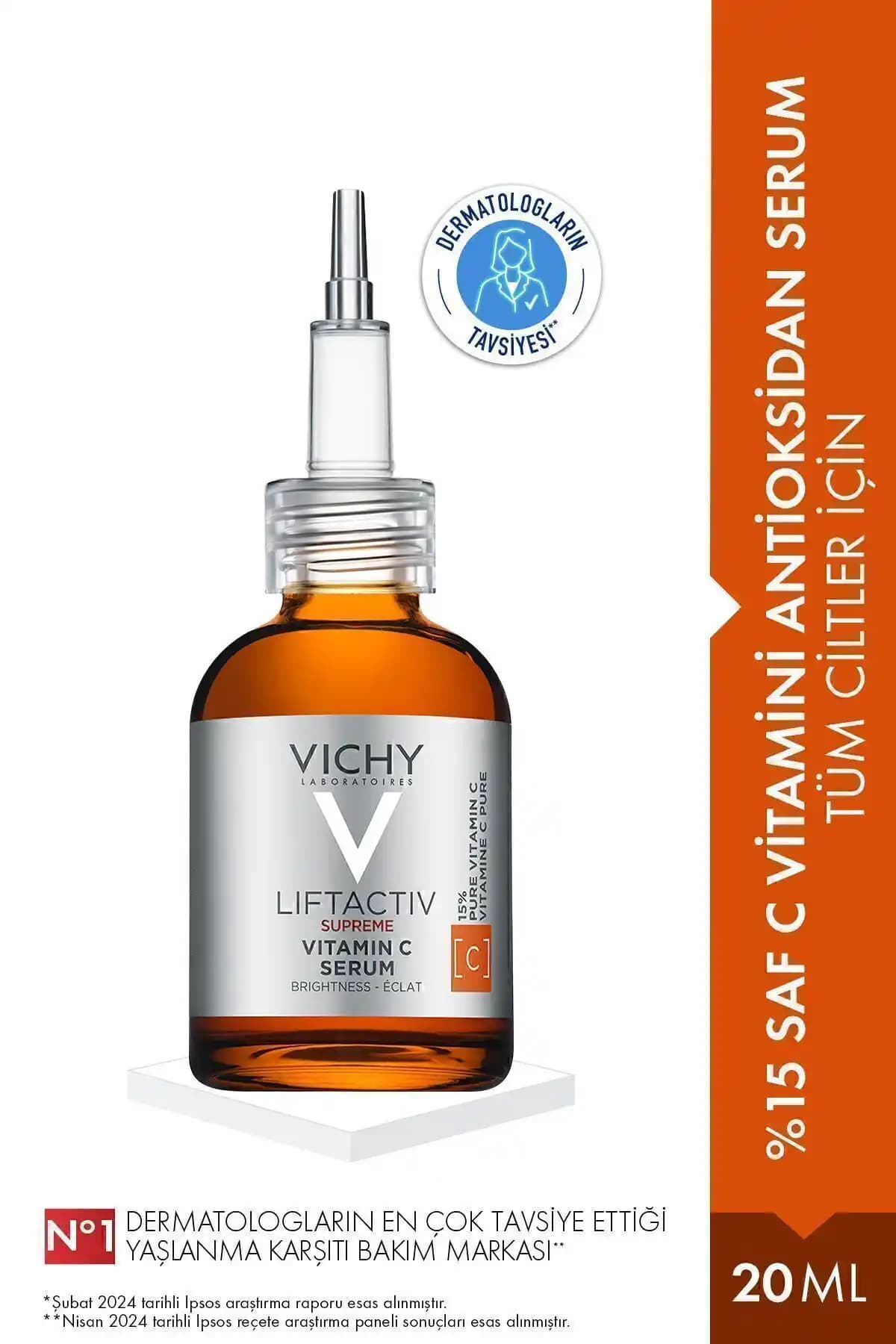 Vichy C Vitamini Serumu İncelemesi: Güçlü Antioksidan ve Cilt Yenileme Etkileri
