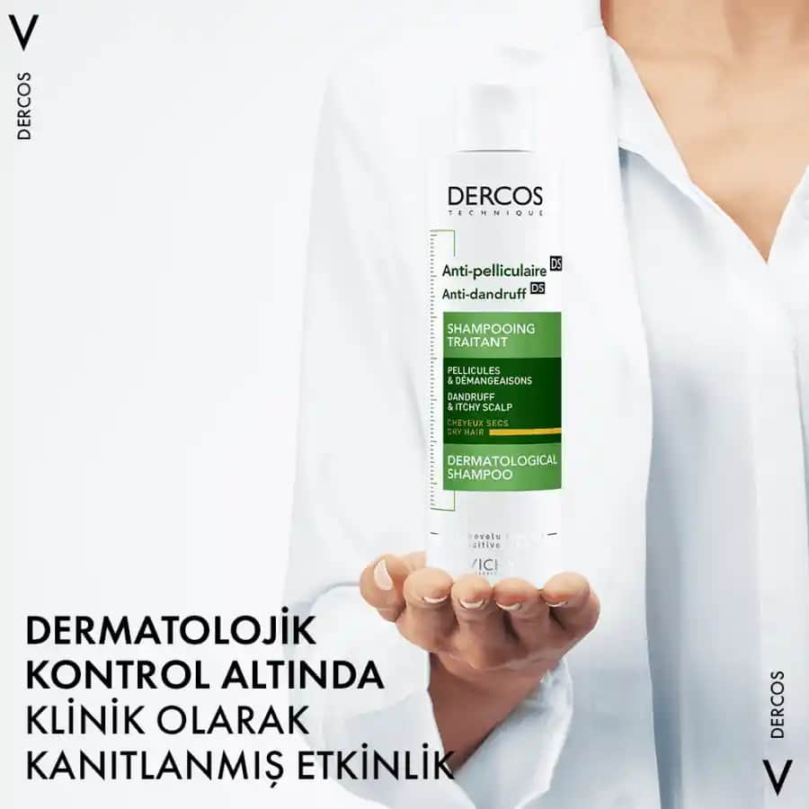 Vichy Dercos Anti-Dandruff Kuru Saçlar İçin Etkili Kepek Çözümü