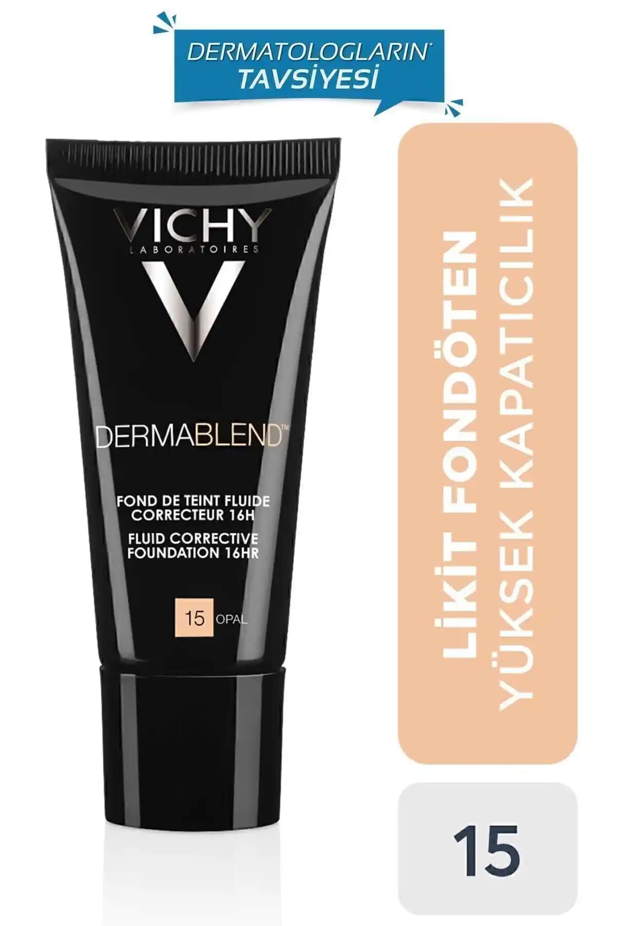 Vichy Dermablend Fondötenleri: Yüksek Kapatıcılık ve Doğal Görünüm İçin En İyi Seçenekler