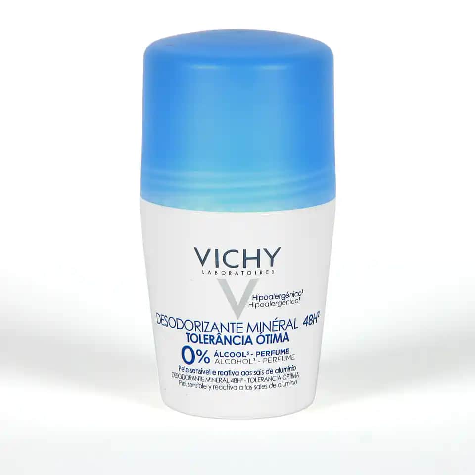 Vichy Mineral Roll-On Hassas Ciltler İçin Doğal ve Güvenilir Ter Önleyici Ürün