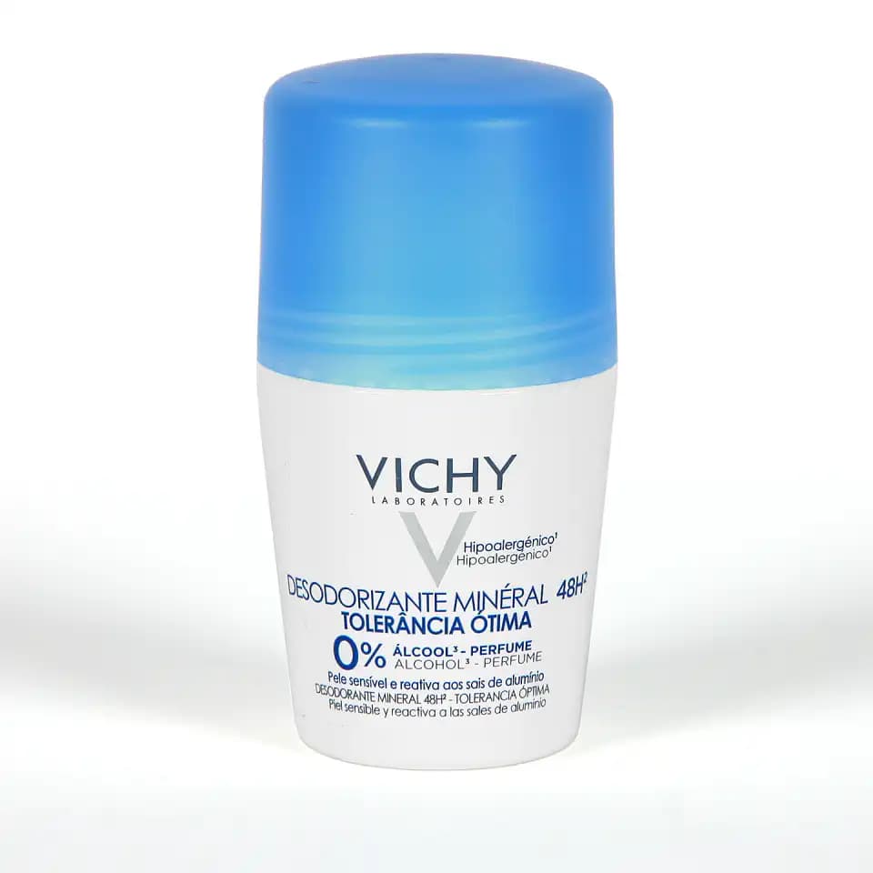 Vichy Mineral Roll-On Hassas Ciltler İçin Doğal ve Güvenilir Ter Önleyici Ürün