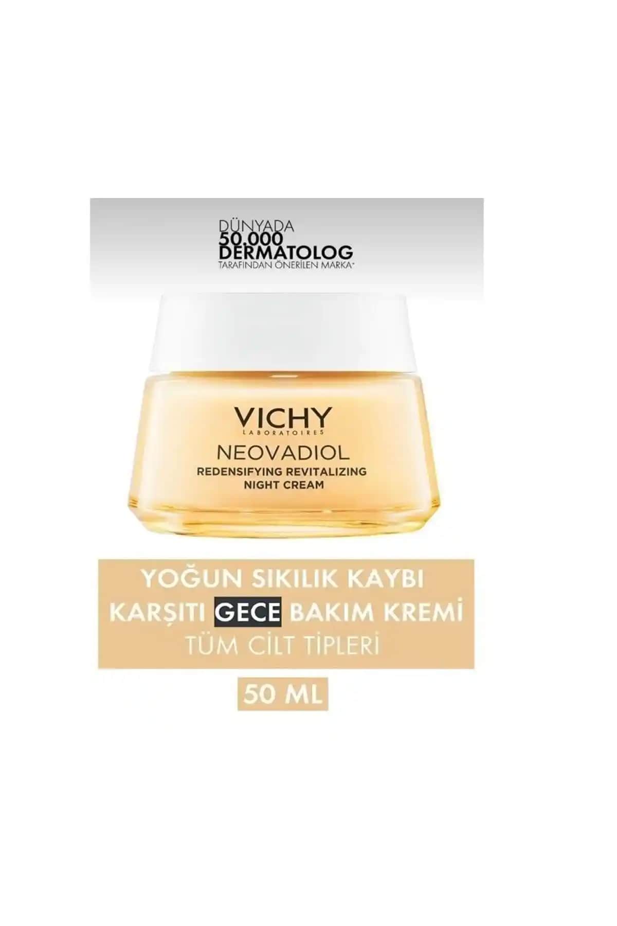 Vichy Neovadiol Peri-Menopause Gece Bakım Kremi ile Menopoz Döneminde Cilt Sağlığını Koruma