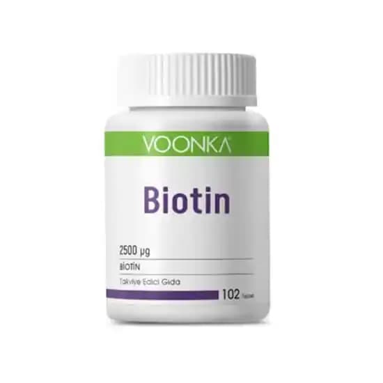 Voonka Biotin ile Saç, Cilt ve Tırnak Sağlığını Güçlendiren Güçlü Takviye
